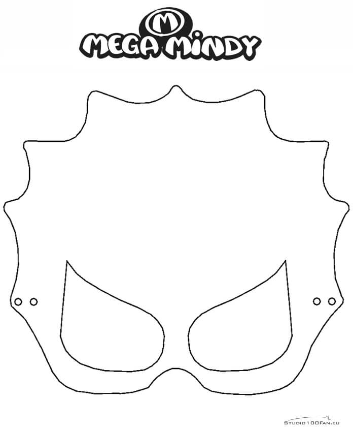 Mega mindy masker